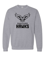 Load image into Gallery viewer, University of Hartford Hawks Crewneck Sweatshirt - Sport Grey
