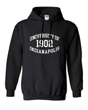 Load image into Gallery viewer, University of Indianapolis 1902 Vintage Hooded Sweatshirt - Black
