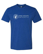Load image into Gallery viewer, Siena Heights White Logo Exclusive Soft Shirt - Royal

