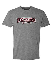 Load image into Gallery viewer, University of Lynchburg Text Soft Exclusive T-Shirt - Dark Heather Gray
