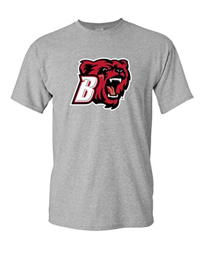 Bridgewater State Full Color Mascot T-Shirt - Sport Grey