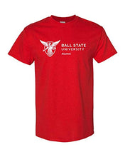 Load image into Gallery viewer, Ball State University Alumni One Color T-Shirt - Red
