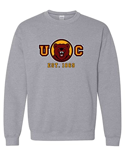 Ursinus College Est 1869 Crewneck Sweatshirt - Sport Grey