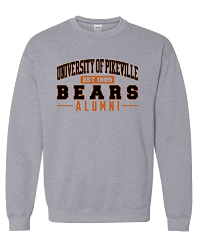 University of Pikeville Alumni Crewneck Sweatshirt - Sport Grey