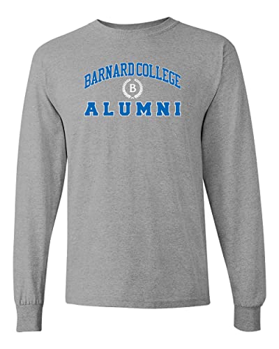 Barnard College Alumni Long Sleeve Shirt - Sport Grey