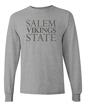 Load image into Gallery viewer, Vintage Salem State University Long Sleeve T-Shirt - Sport Grey
