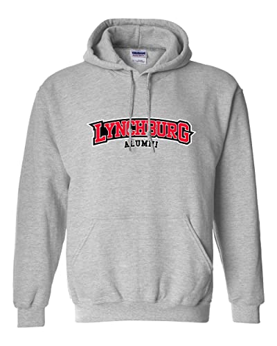 University of Lynchburg Alumni Hooded Sweatshirt - Sport Grey