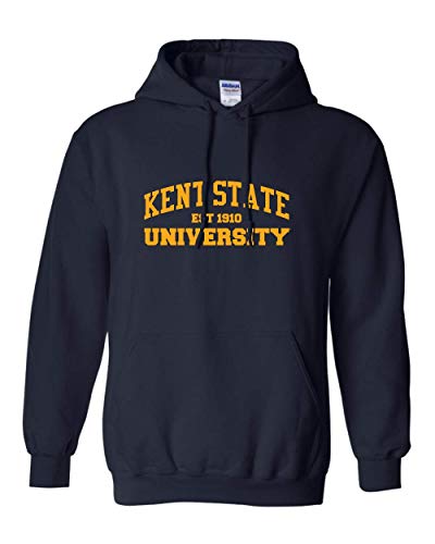 Kent State EST One Color Hooded Sweatshirt - Navy