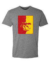 Load image into Gallery viewer, Pittsburg State Pride Gorilla Soft Exclusive T-Shirt - Dark Heather Gray
