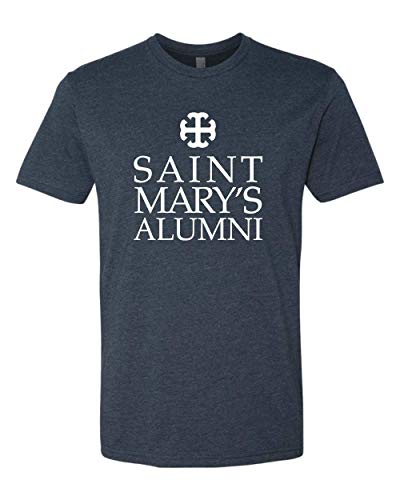 Saint Mary's College 1 Color Alumni T-Shirt - Midnight Navy