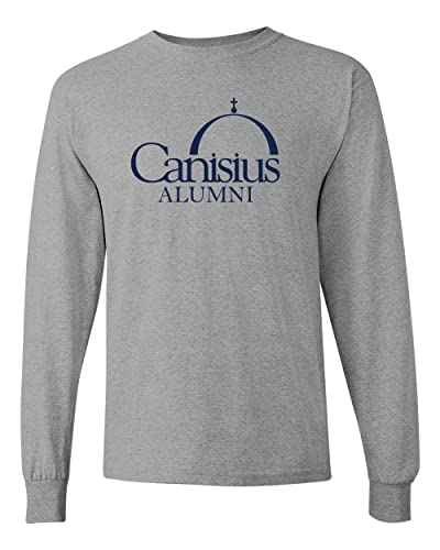 Canisius College Alumni Long Sleeve Shirt - Sport Grey