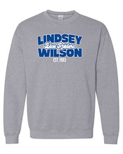 Load image into Gallery viewer, Lindsey Wilson College Est 1903 Crewneck Sweatshirt - Sport Grey
