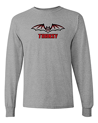 Transylvania Transy Logo Long Sleeve Shirt - Sport Grey