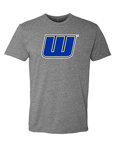 Worcester State University W Exclusive Soft Shirt - Dark Heather Gray