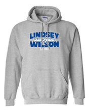Load image into Gallery viewer, Lindsey Wilson College Est 1903 Hooded Sweatshirt - Sport Grey
