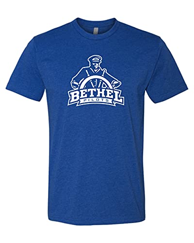 Bethel University Pilots Official One Color Exclusive Soft Shirt - Royal