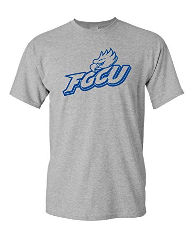 Florida Gulf Coast FGCU Blue One Color T-Shirt - Sport Grey