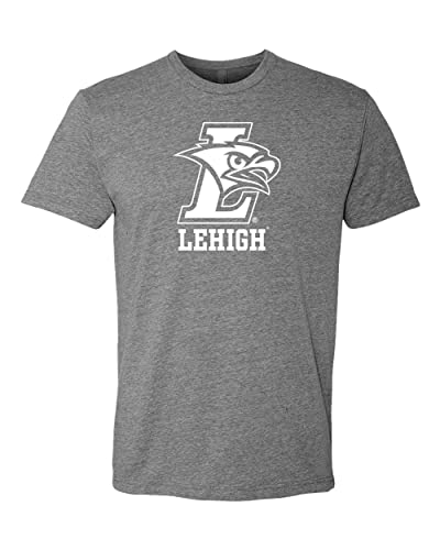 Lehigh University Mountain Hawk Soft Exclusive T-Shirt - Dark Heather Gray
