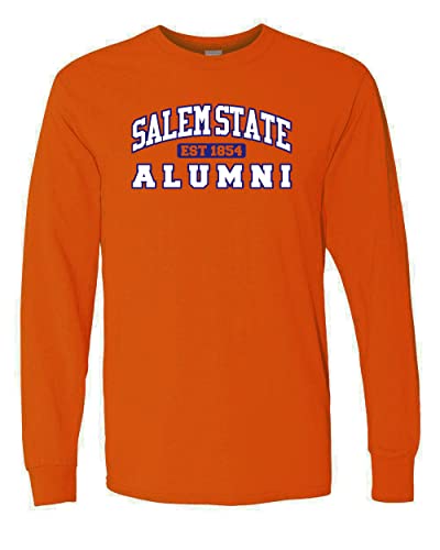 Salem State University Alumni Long Sleeve T-Shirt - Orange