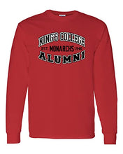 Load image into Gallery viewer, King&#39;s College Monarchs Alumni Long Sleeve T-Shirt - Red
