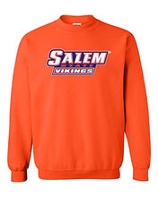 Load image into Gallery viewer, Salem State University Mascot Crewneck Sweatshirt - Orange
