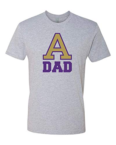 Premium Albion College A DAD T-Shirt Albion Britons Parent Mens/Womens T-Shirt - Heather Gray