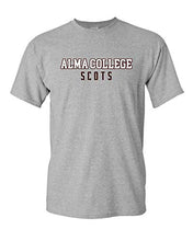 Load image into Gallery viewer, Alma College Scots Two Color T-Shirt - Sport Grey
