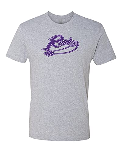 University of Mount Union Raiders Script Logo Exclusive Soft Shirt - Heather Gray