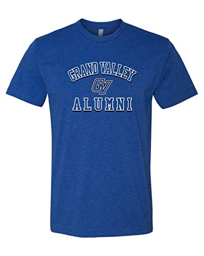Grand Valley State University Alumni Two Color Exclusive Soft Shirt - Royal