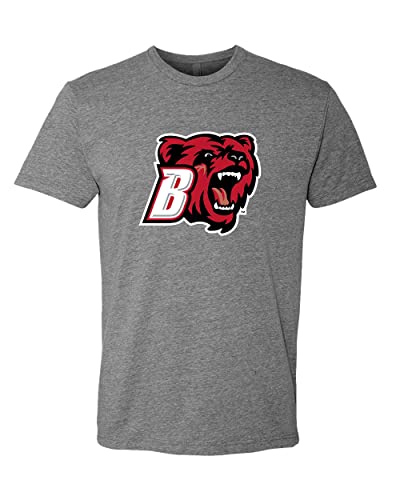 Bridgewater State Full Color Mascot Exclusive Soft T-Shirt - Dark Heather Gray