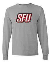Load image into Gallery viewer, Saint Francis SFU Full Color Long Sleeve T-Shirt - Sport Grey
