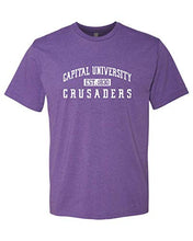 Load image into Gallery viewer, Capital University Vintage Exclusive Soft Shirt - Purple Rush

