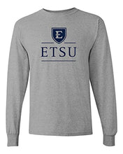 Load image into Gallery viewer, East Tennessee State ETSU Long Sleeve T-Shirt - Sport Grey
