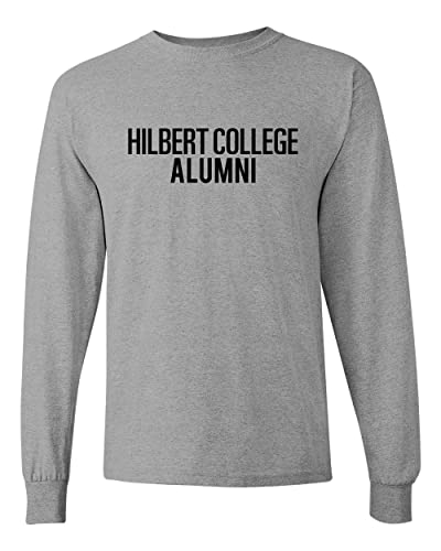 Hilbert College Alumni Long Sleeve Shirt - Sport Grey