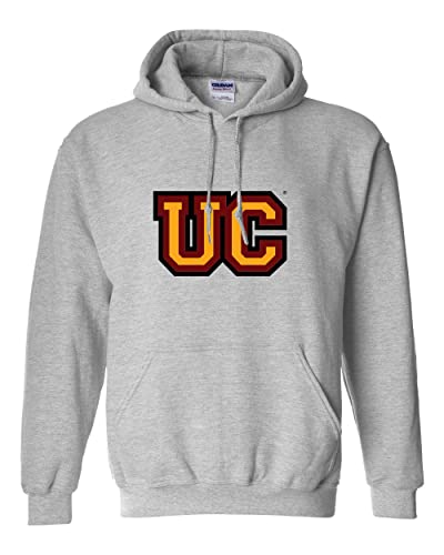Ursinus College Full Color UC Hooded Sweatshirt - Sport Grey