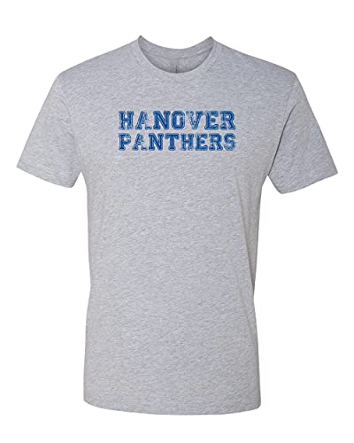 Hanover Panthers Stacked Distressed Exclusive Soft Shirt - Heather Gray