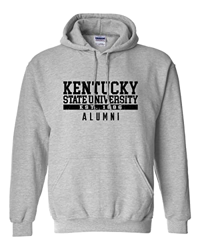 Kentucky State University Alumnit Hooded Sweatshirt - Sport Grey