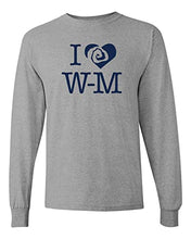 Load image into Gallery viewer, Williams College ILWM Long Sleeve Shirt - Sport Grey
