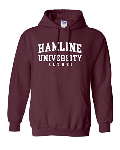 Hamline University Alumni Hooded Sweatshirt - Maroon