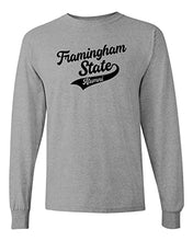 Load image into Gallery viewer, Framingham State University Alumni Long Sleeve T-Shirt - Sport Grey
