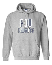 Load image into Gallery viewer, Fairleigh Dickinson Knights Hooded Sweatshirt - Sport Grey
