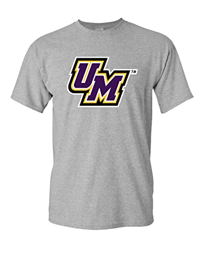 University of Montevallo UM T-Shirt - Sport Grey
