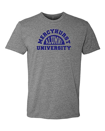 Mercyhurst University Alumni Soft Exclusive T-Shirt - Dark Heather Gray