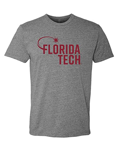 Florida Institute of Technology Grey Soft Exclusive T-Shirt - Dark Heather Gray