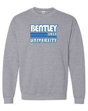 Load image into Gallery viewer, Retro Bentley University Crewneck Sweatshirt - Sport Grey
