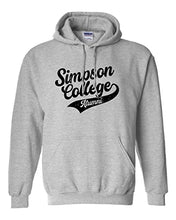 Load image into Gallery viewer, Simpson College Alumni Hooded Sweatshirt - Sport Grey
