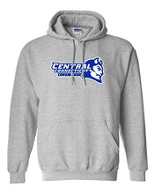 Load image into Gallery viewer, Central Connecticut Blue Devils Hooded Sweatshirt - Sport Grey
