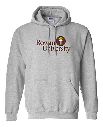 Rowan University Hooded Sweatshirt - Sport Grey