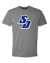 Load image into Gallery viewer, University of San Diego SD Soft Exclusive T-Shirt - Dark Heather Gray
