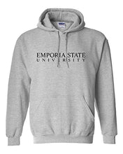 Load image into Gallery viewer, Emporia State University Hooded Sweatshirt - Sport Grey
